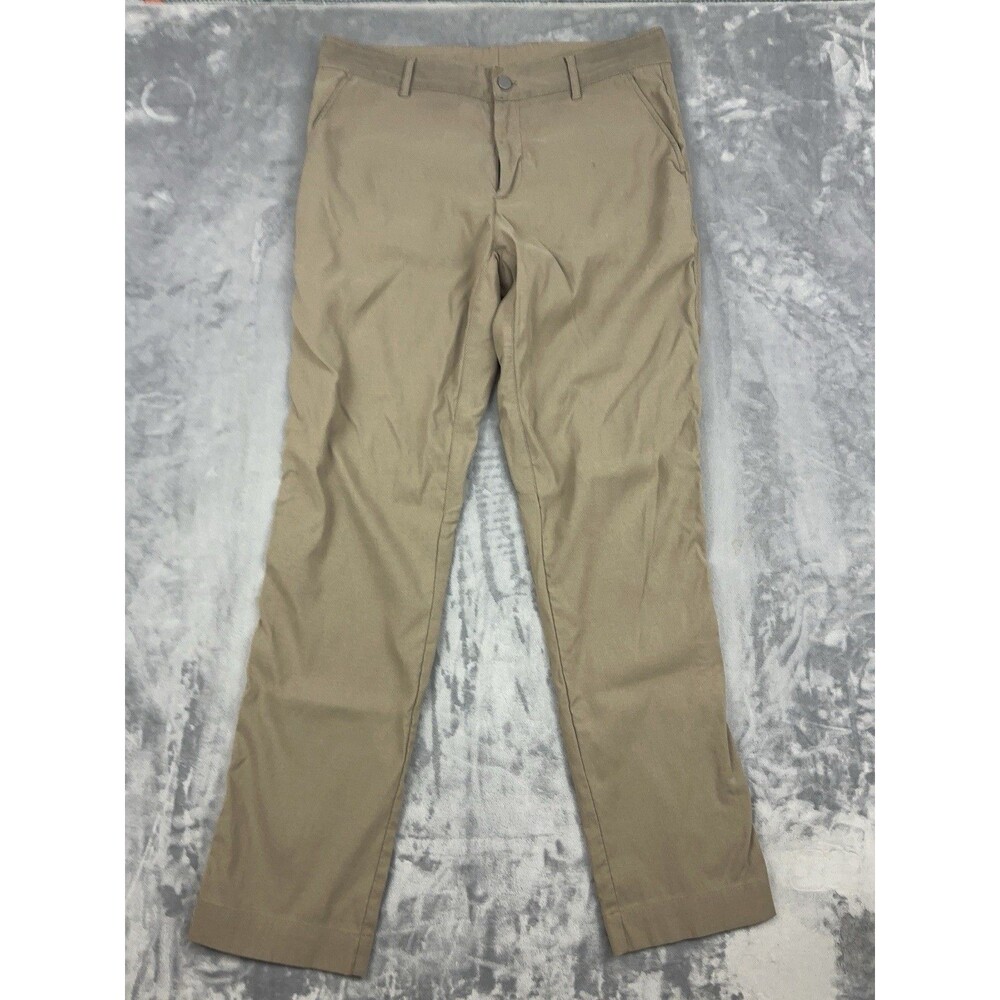 Outlier Pants Mens Size 33 Tan F.Cloth Nylon Stretch Chino Water Resistant FLAW